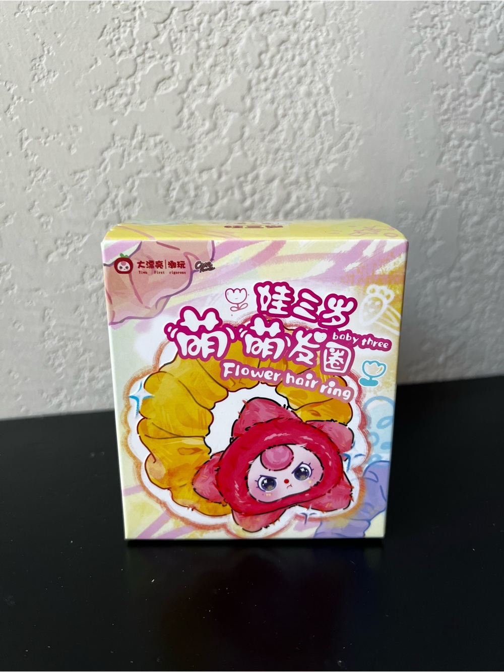 Baby Three BB3 Flower Hair Ring Series Plush Scented Scrunchie Blind Box SEALED